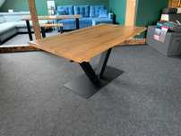 Stół lity dąb 280x90 rozkładany LOFT