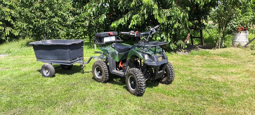 Dziecięcy mini quad xtr 49cm3 nowy akumulator