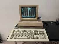 Komputer 8088 / 8086 + Monitor Commodore Hercules + GOTEK + Klaw XT