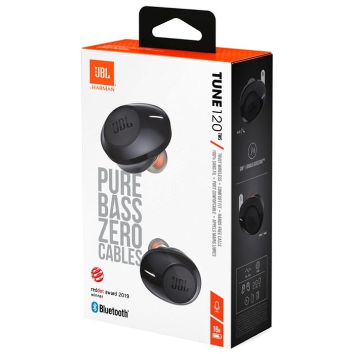 JBL Tune 120 TWS - Excelente estado, com caixa e acessórios