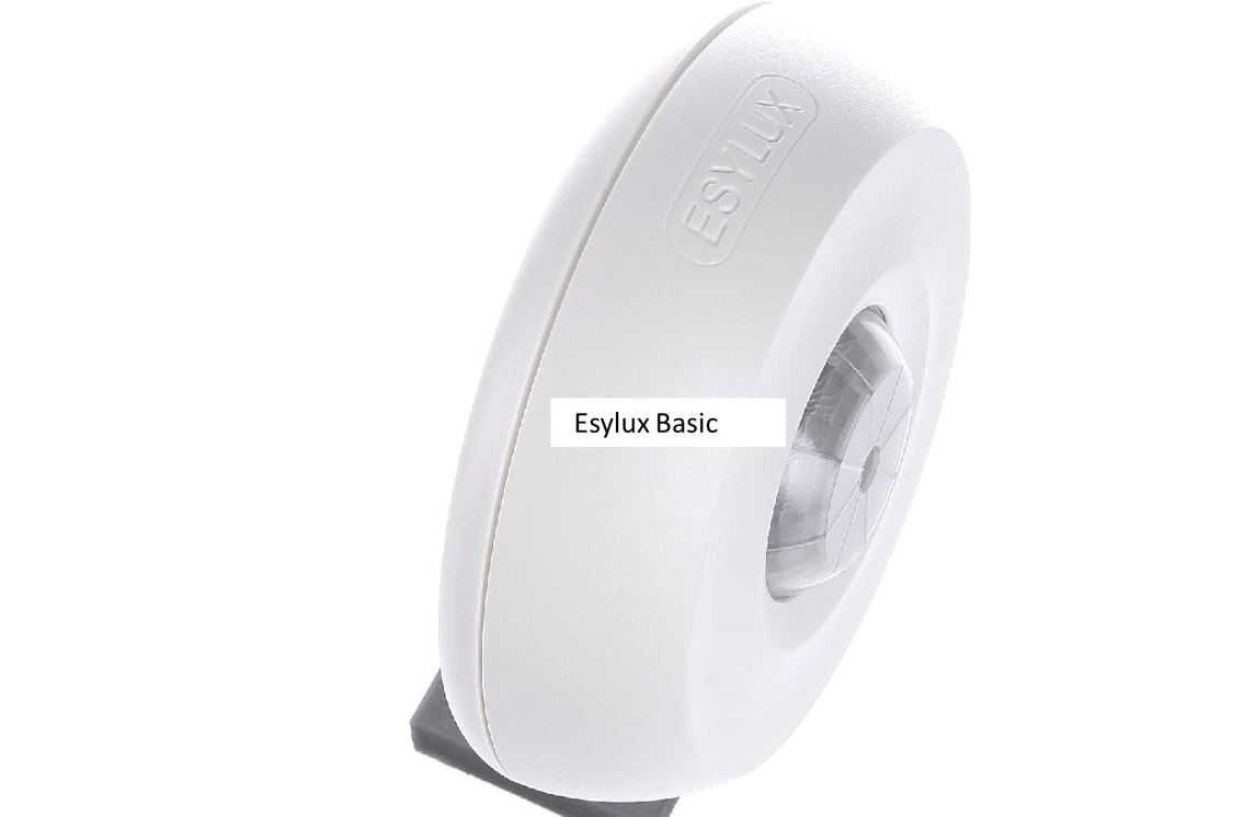 Detector de presença de teto branco embutido, 360 graus,