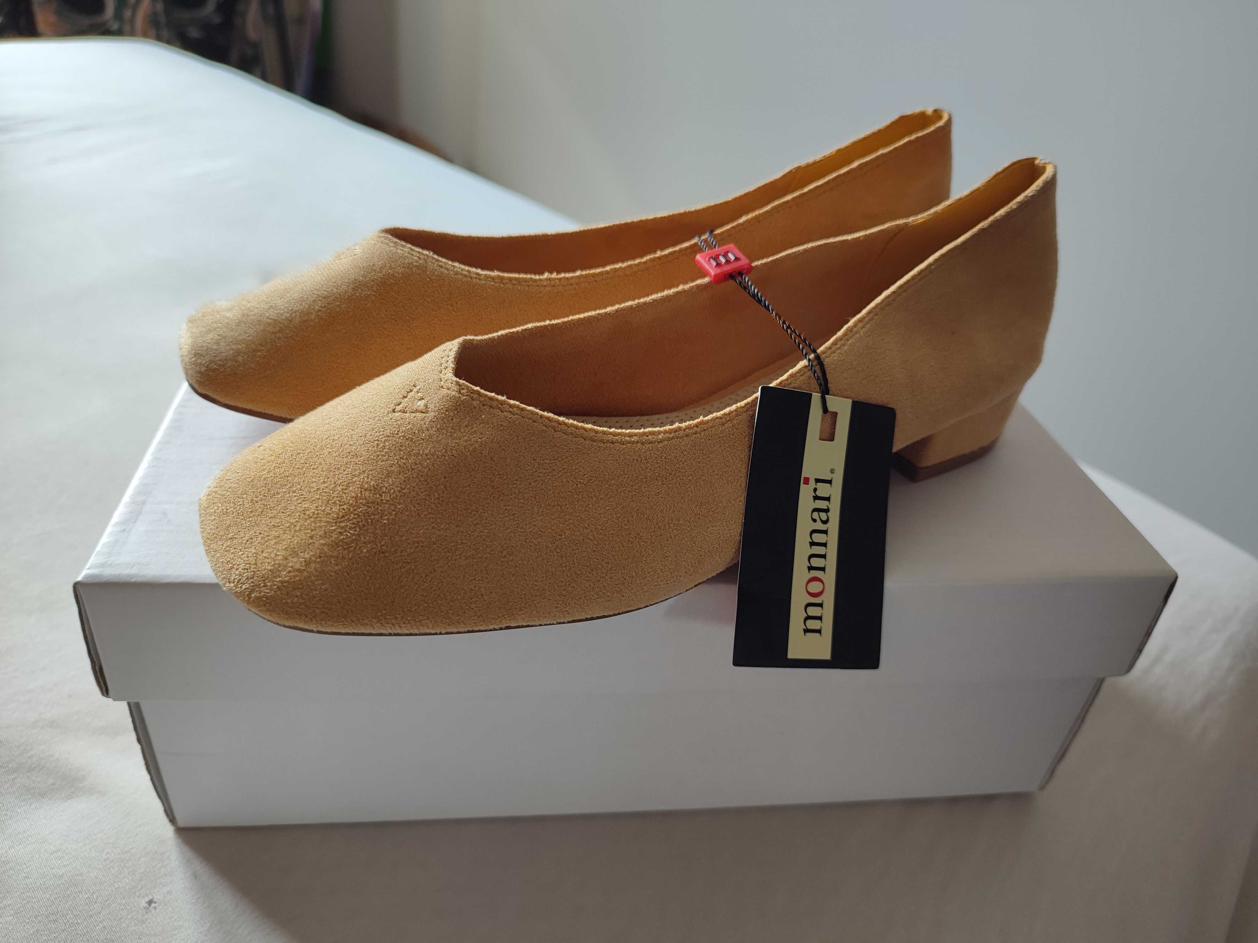 Baleriny Monnari. Rozmiar 39. Nowe