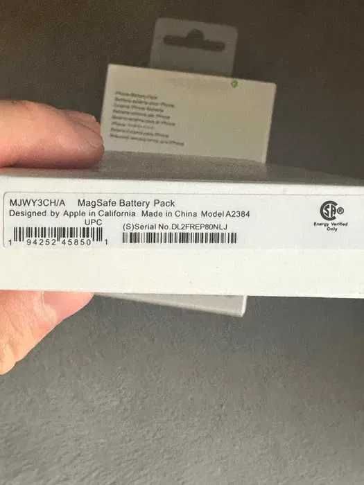 Indukcyjna Ładowarka Powerbank Z MagSafe  do Apple iPhone, nowy usb-c