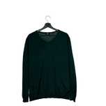 Sweter/sweterek w serek z wełny merino Hugo Boss