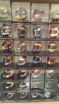 Miniaturas Capacetes MotoGP Arai Shoei AGV Suomy