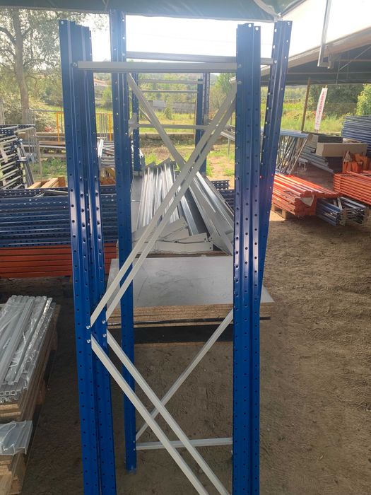 estante/prateleira/racks Z60 2500Ax2000Cx60P 3 níveis + aglomerado