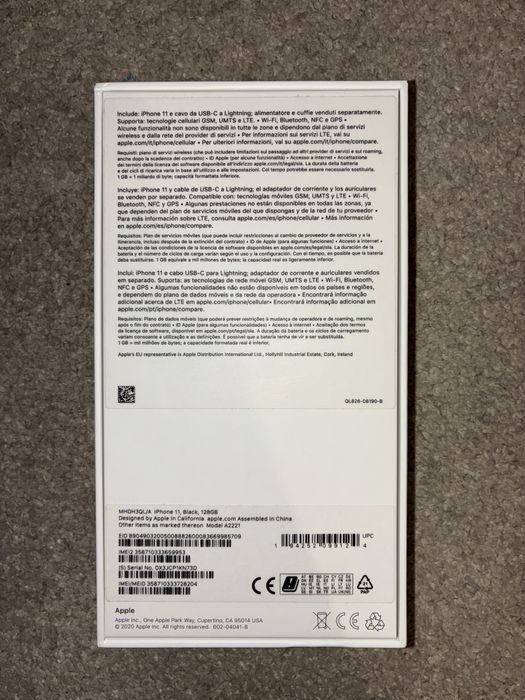 iPhone 11 Preto, 128GB — Usado