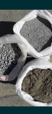 Продам песок отсев щебень цемент глина