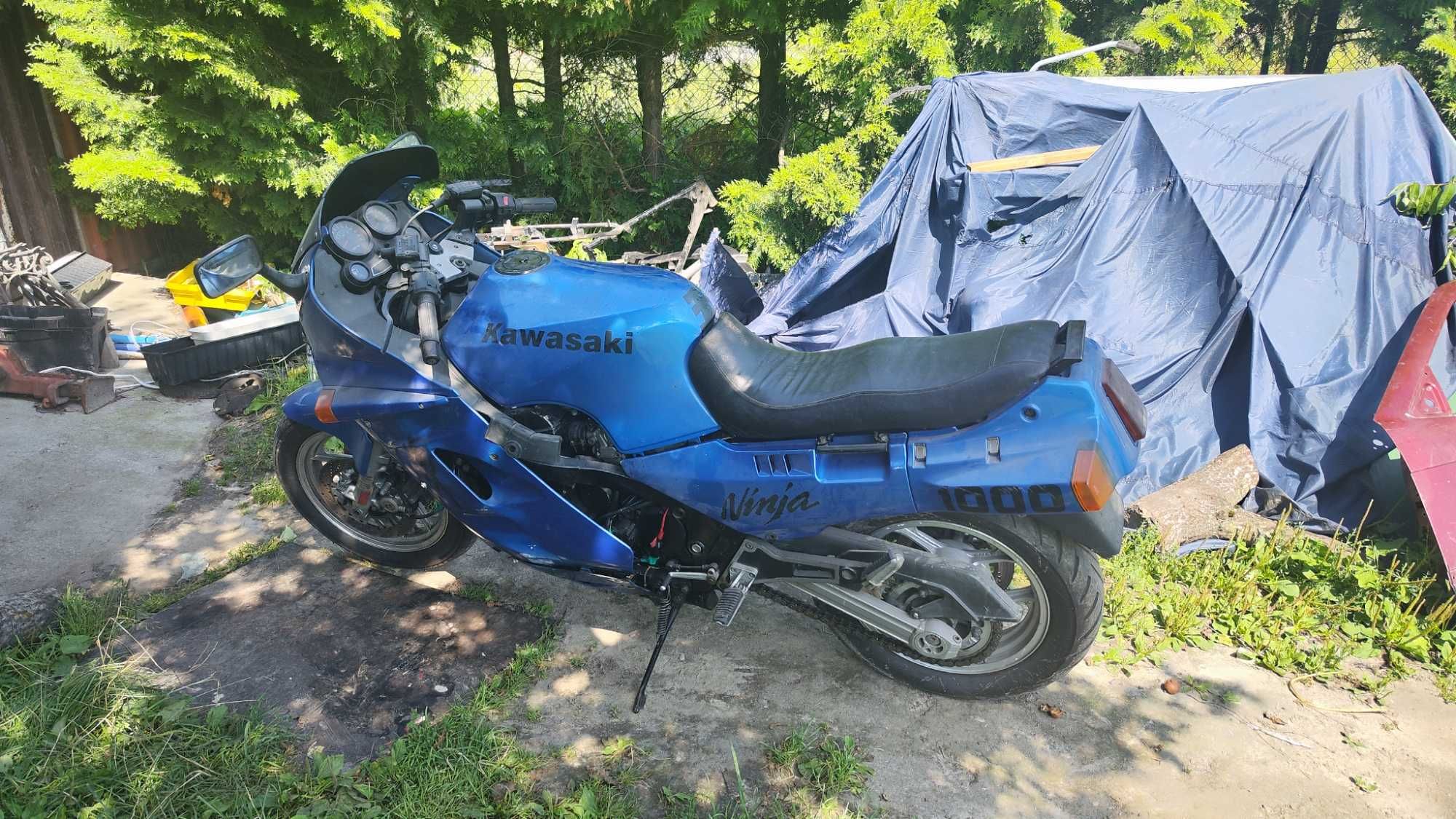 Kawasaki GPZ 1000 rx części lagi zawieszenie głowica gaźniki silnik