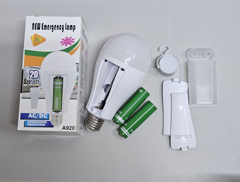 Лампа акамуляторна 18650 Е27