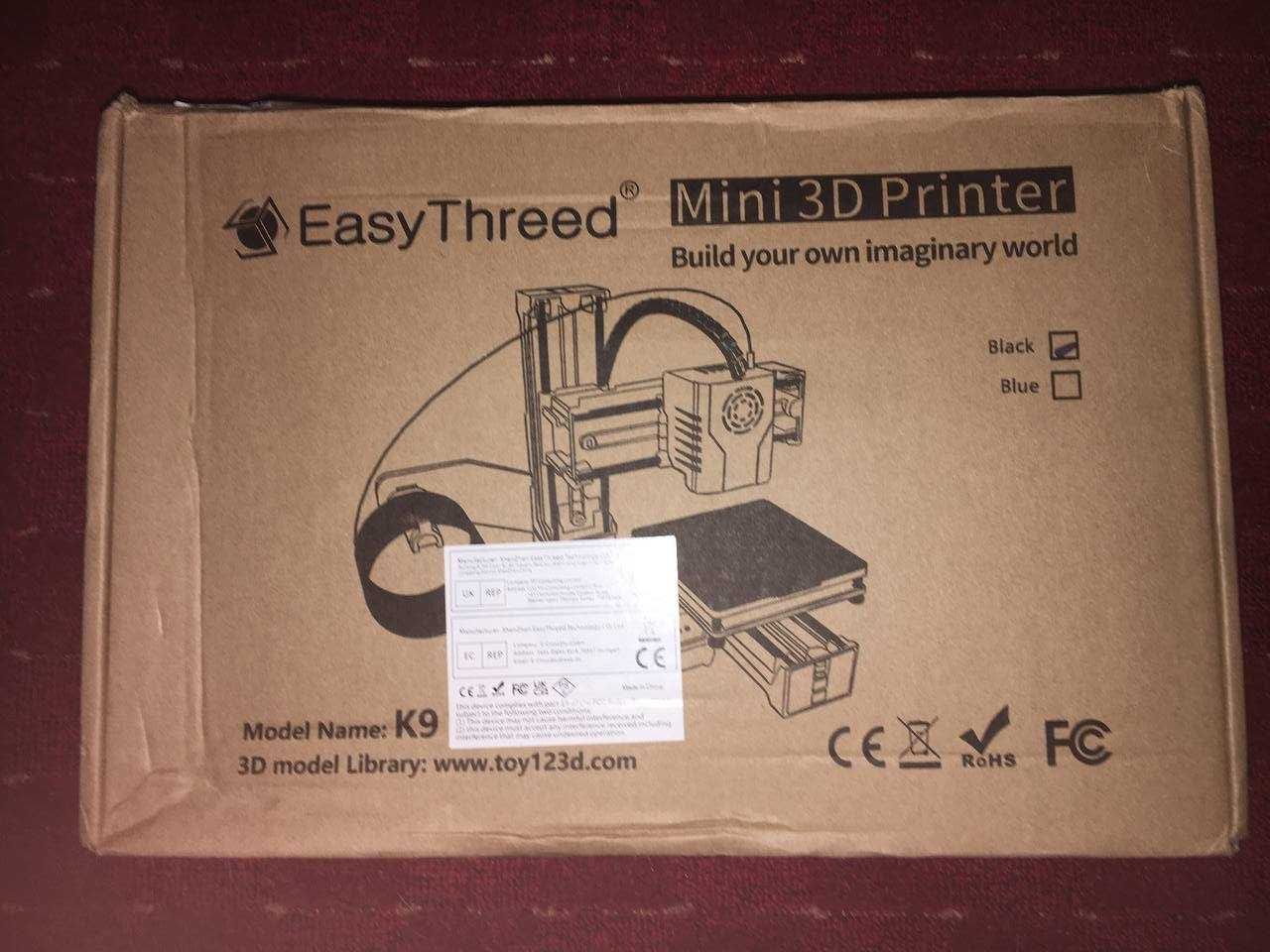 Мини Easythreed K9 3D принтер новый бесплатная доставка