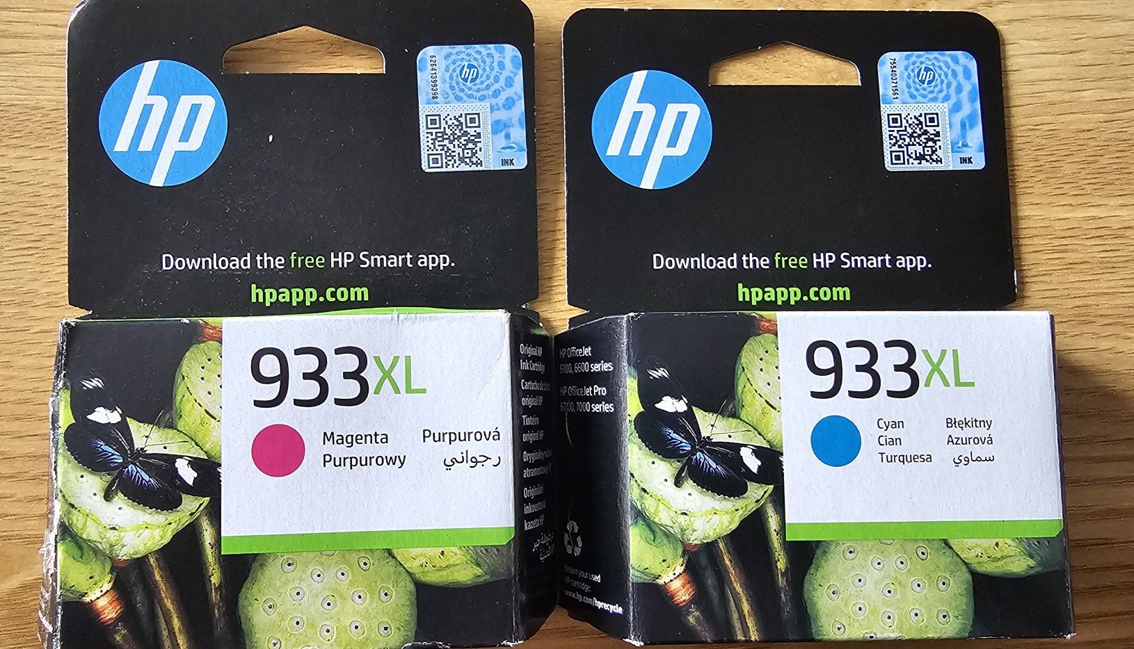 2 tinteiros novos e originais impressora HP