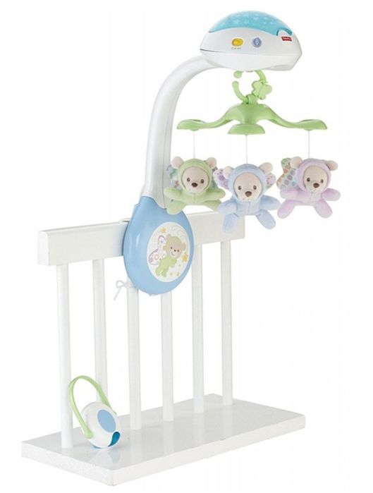 Мобіль із ведмедиками Fisher Price 3-в-1