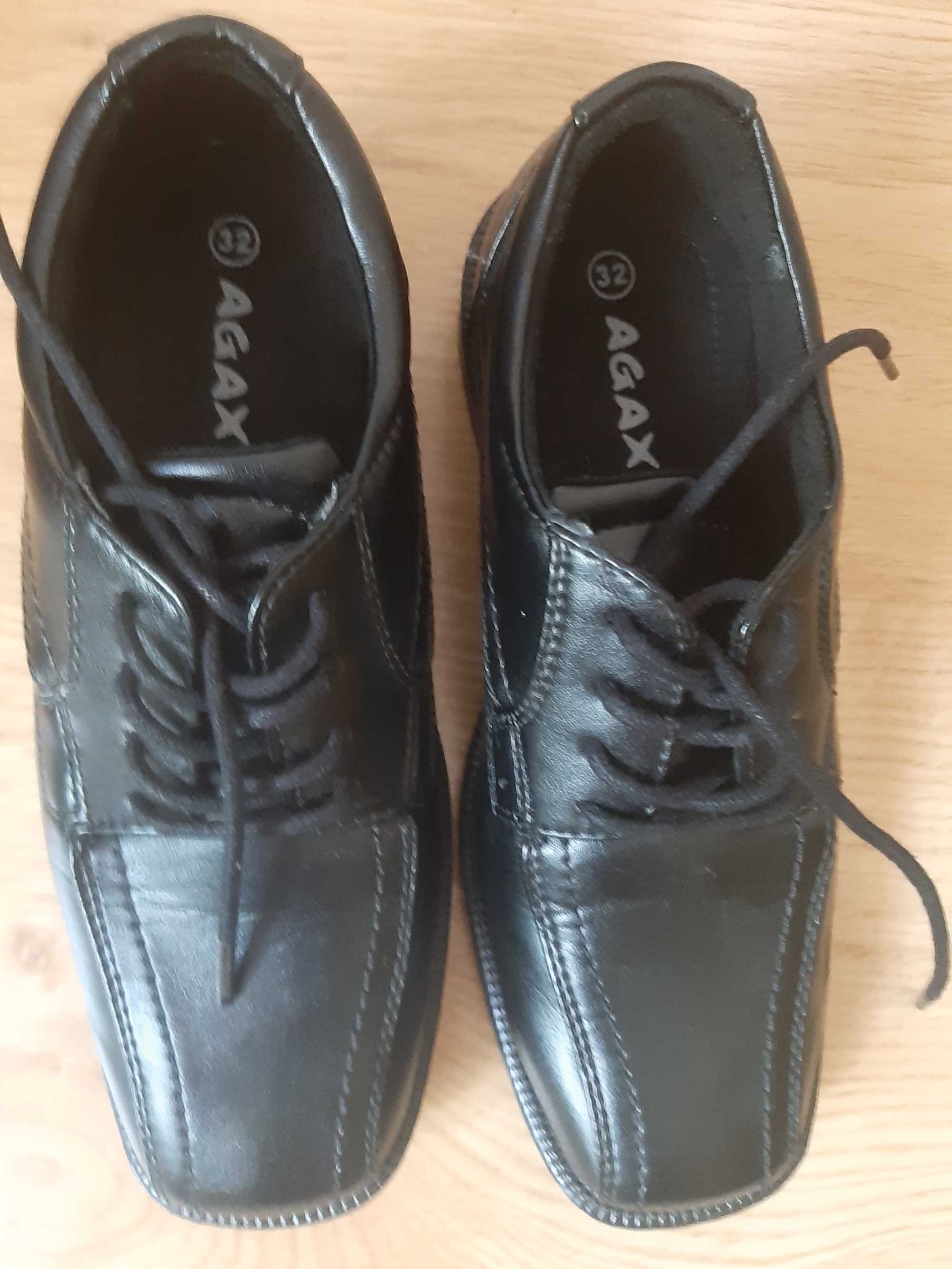 Buty dla chłopca 32 pantofle eleganckie dziecięce Agaxy