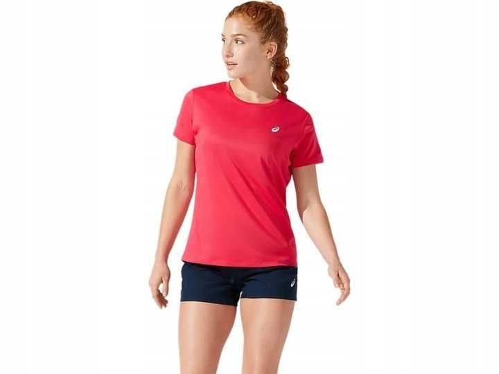 Koszulka sportowa Asics Core SS Top damska PIXEL PINK roz. S -65% CENY