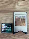 Adapter czytnik PCMCIA do kart CF GRATIS karta Kingston CF 4 GB