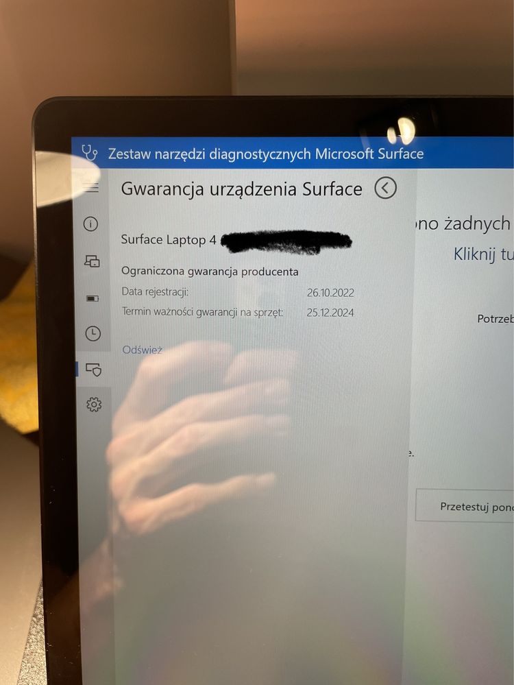 Surface Laptop 4 16/512 Nowy