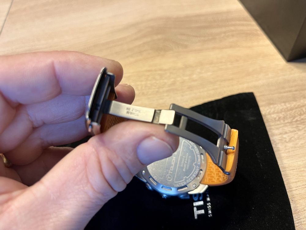 Zegarek Męski Tissot T-touch Expert Titanium ( t touch, ttouch )