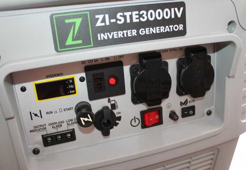 Generator agregat prądu 3kW 2x230V 1x12V inwerterowy prądotwórczy
