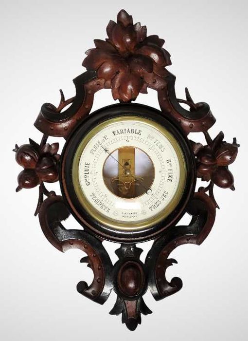 *74см*Барометр PHNB(Pertuis, Hulot & Naudet Barometer) із термометром.