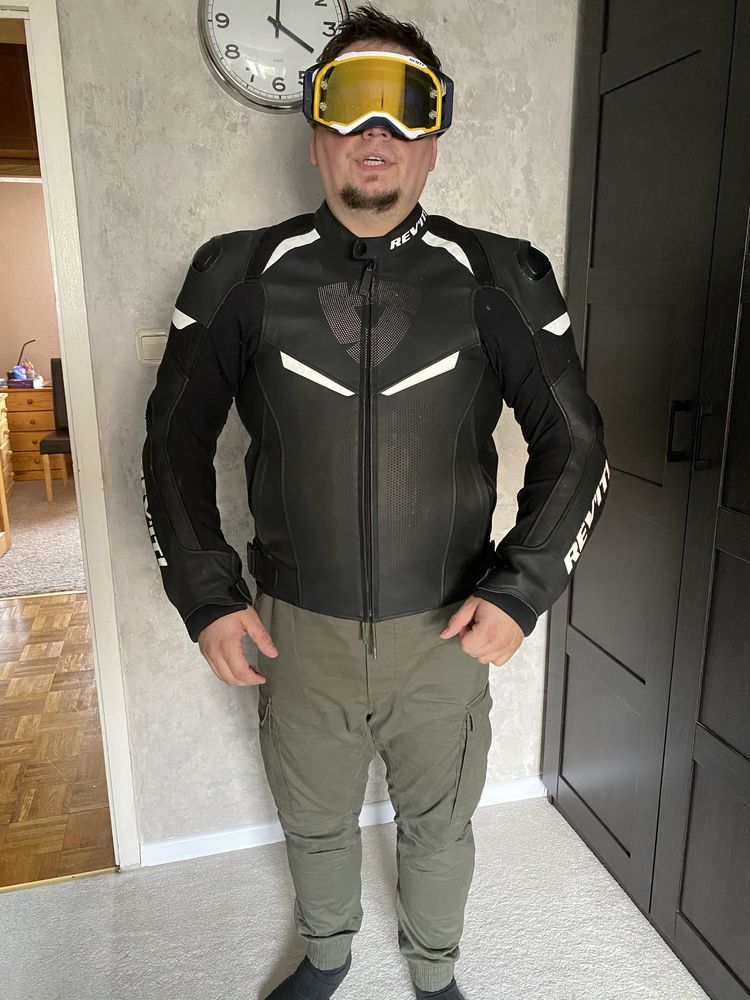 Kurtka Revit Skorzana motocyklowa