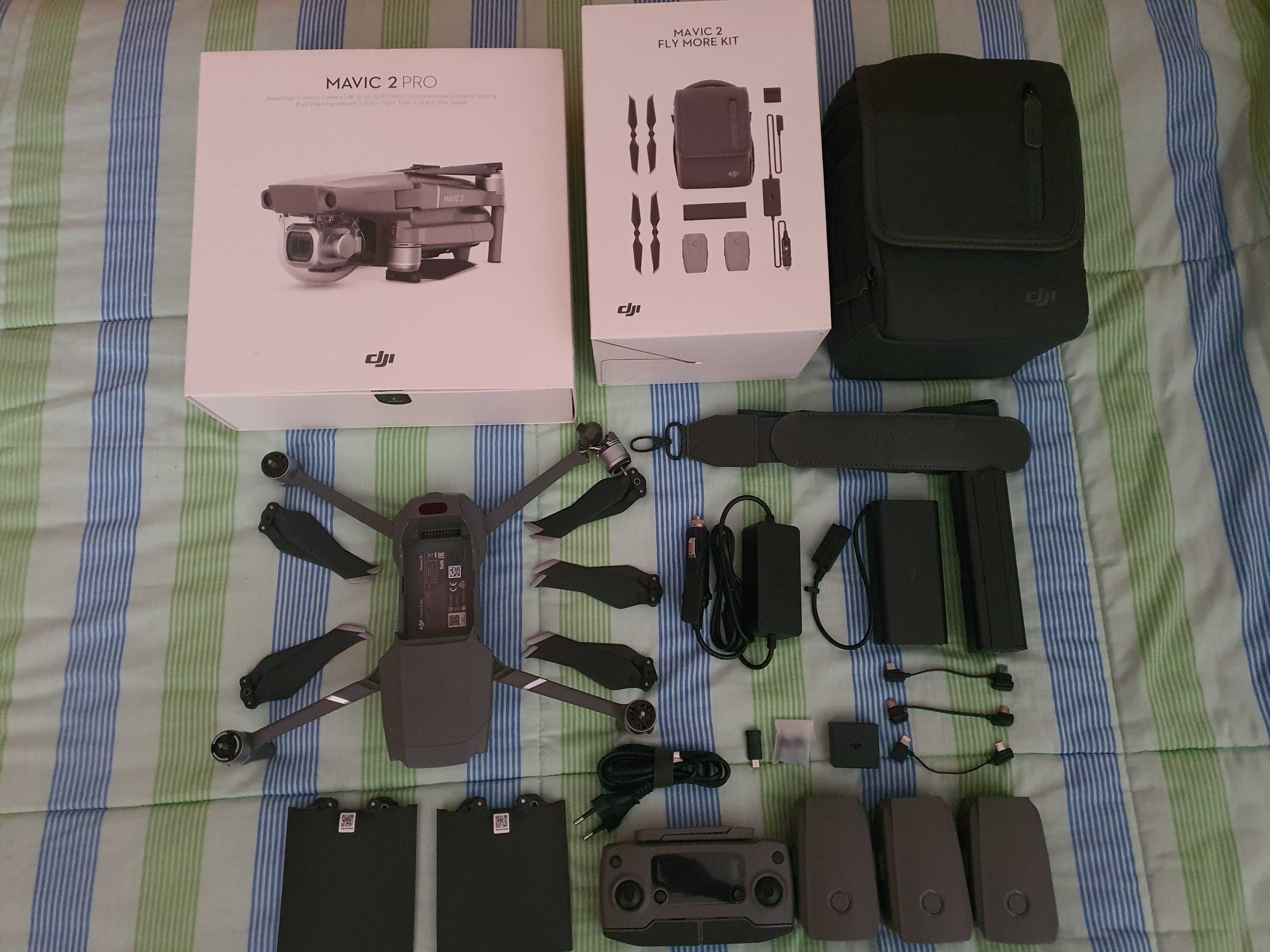 Drone DJI Mavic 2 Pro + Mavic 2 Fly More Kit