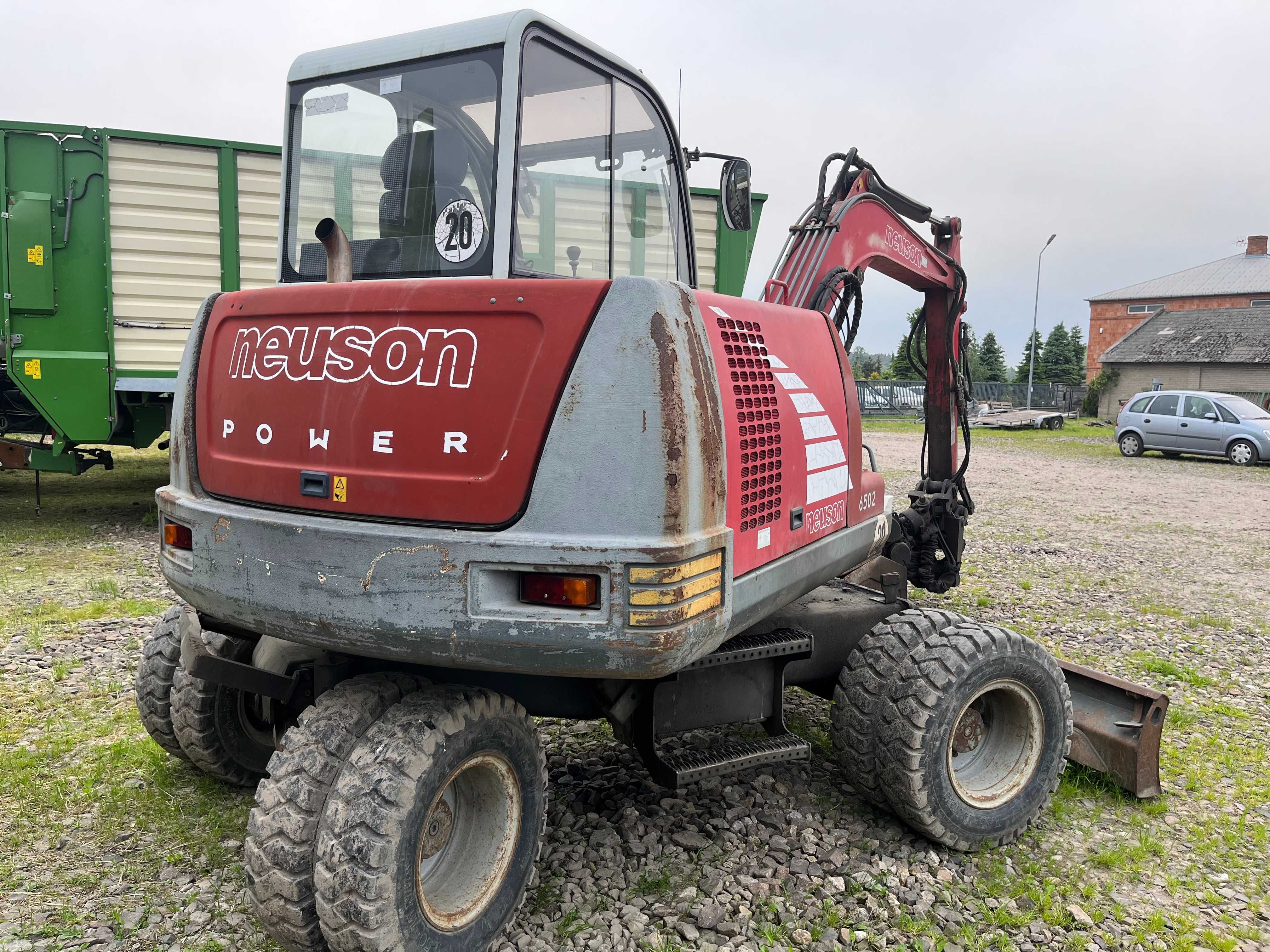 Koparka kołowa Neuson 6502 z Niemiec nie Cat