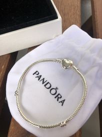 Pandora Bransoletka+Charms Gratis! Roz.21 nowa wyprzedaż