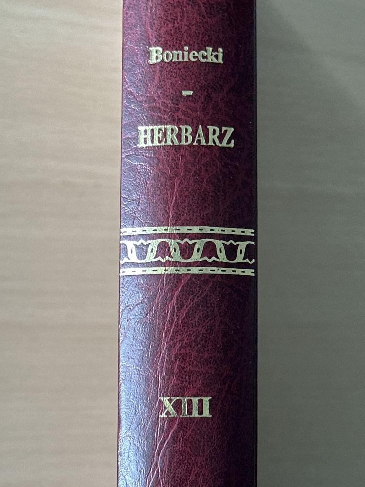 Herbarz Polski Adam Boniecki Tom XIII