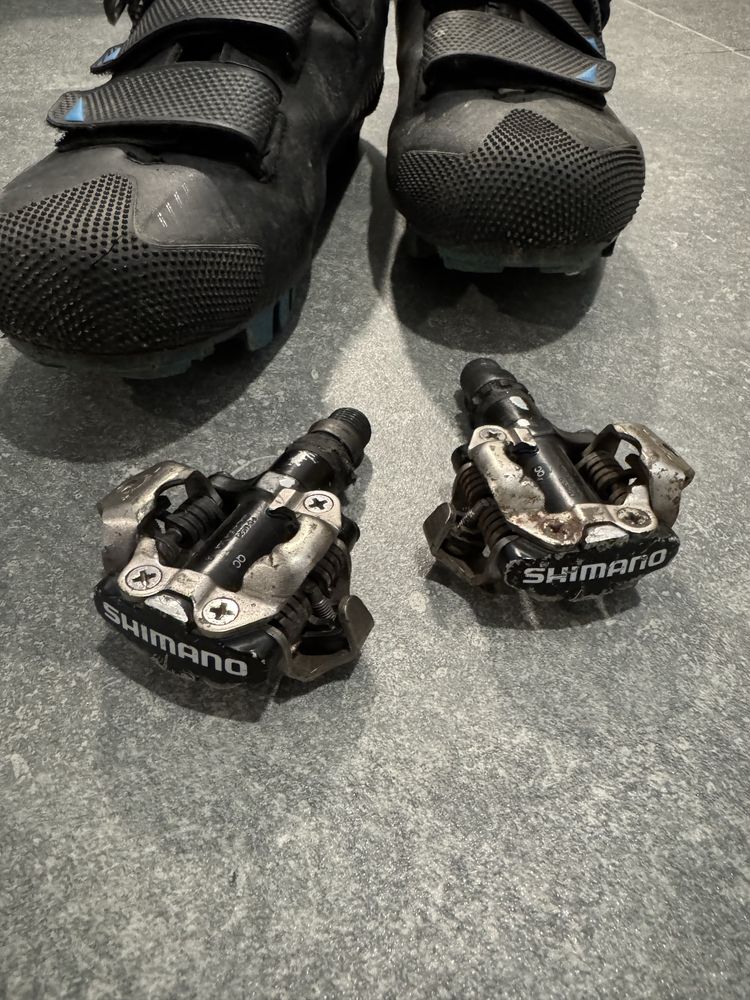 BTT - Pedais Shimano + Sapatiha B-Pro (45)
