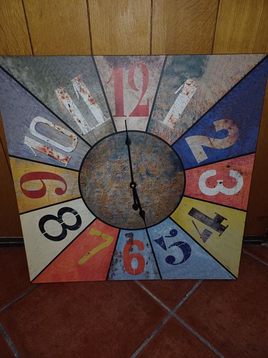 Relogio de parede decorativo