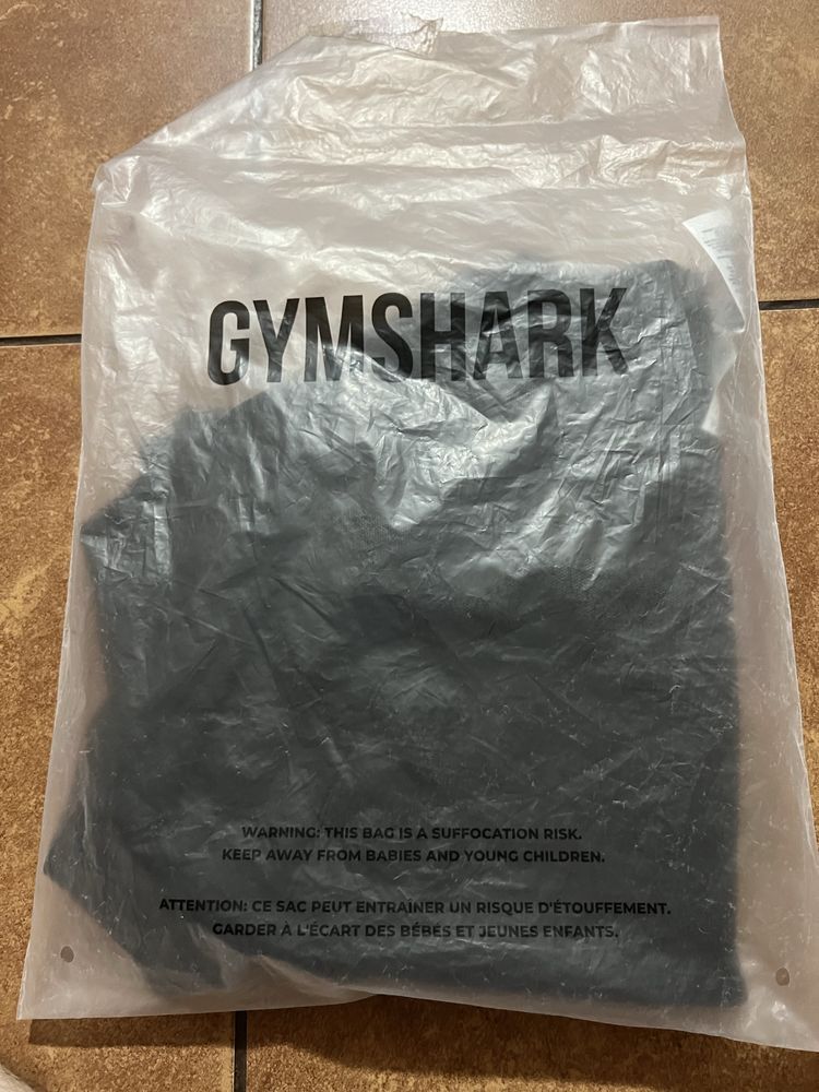 Gymshark Shadow Seamless tshirt koszulka onyx v5