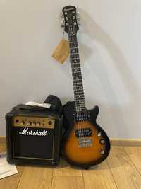 Gitara mlodzieżowa Les Paul Express + wzmacniacz Marshall