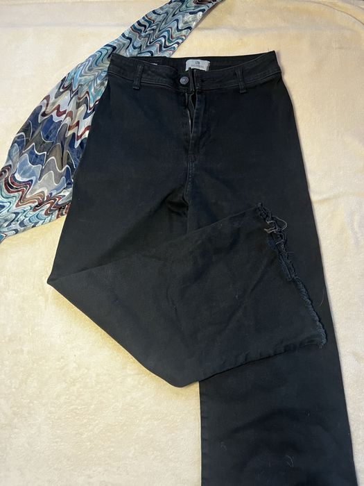 Чорні джинси палаццо