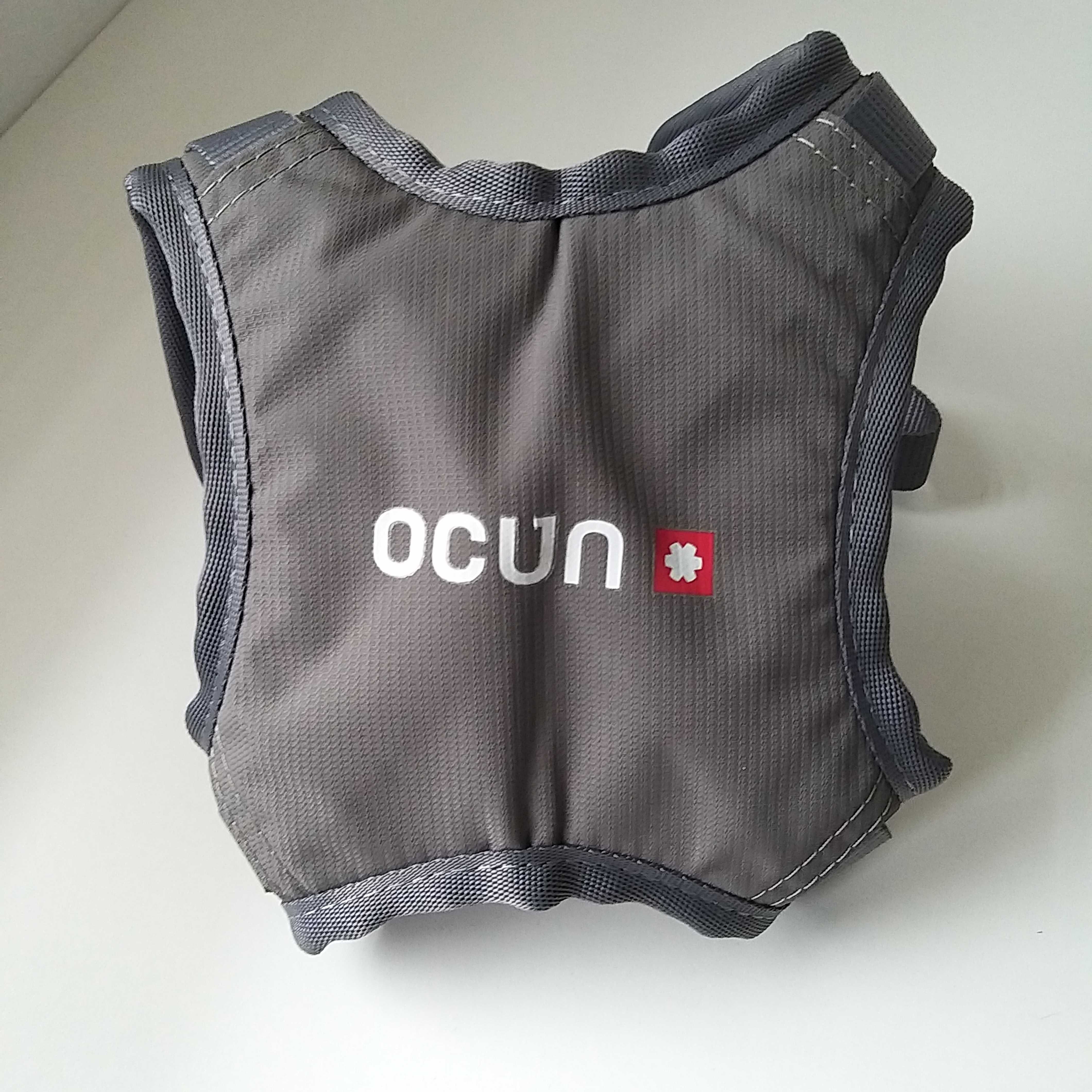 Uprząż dla dzieci wspinaczkowa -  Ocun Chest Kid - grey mouse + taśma