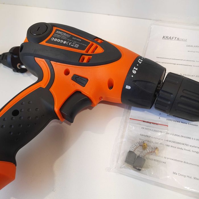 Wkrętarka ELEKTRYCZNA 230V 900W  podświetlenie LED Kraft&Dele kd1666