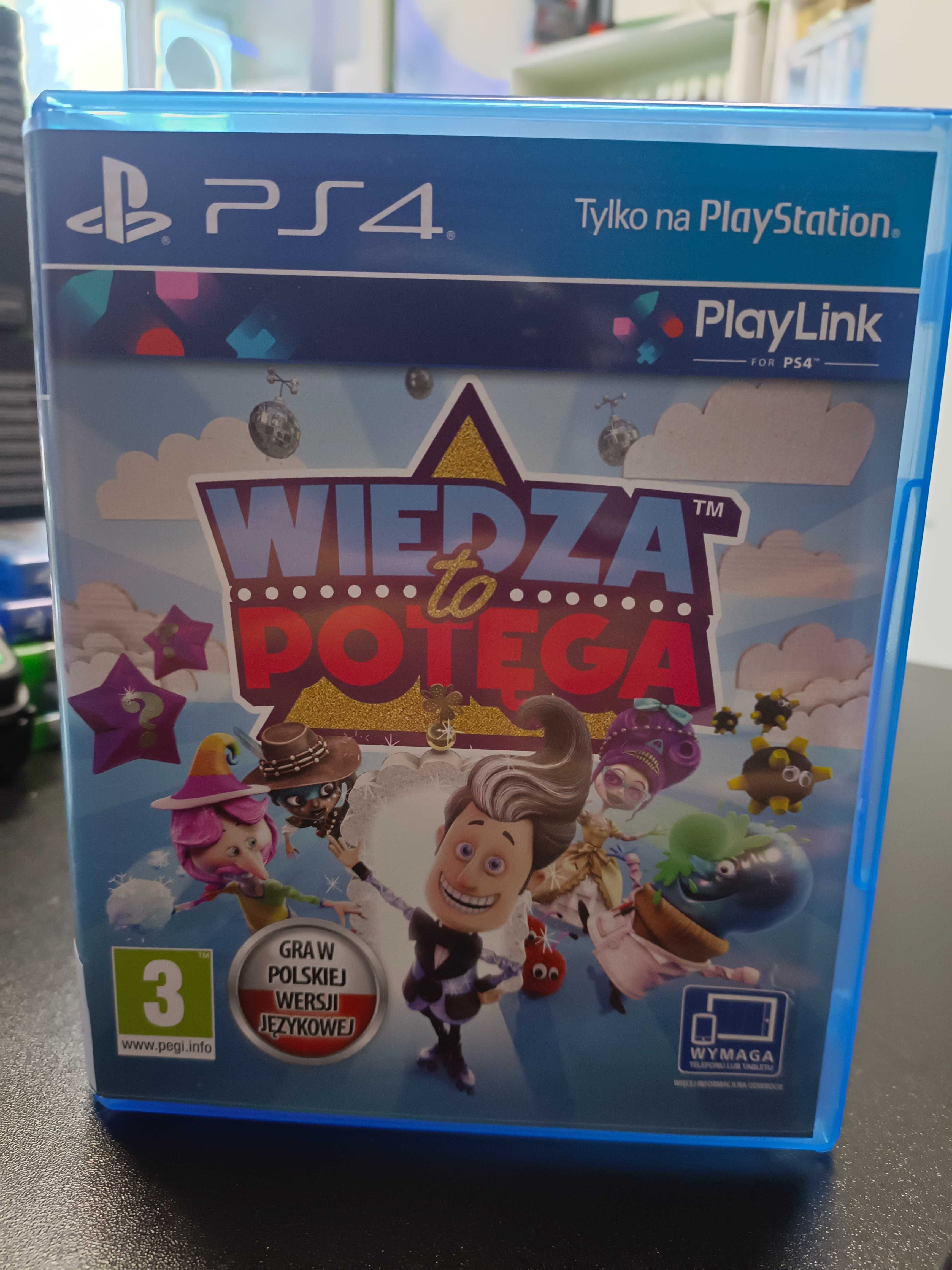 Wiedza to potęga PS4 Wysyłka Wymiana Sklep Mokotów