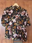 Elegancka bluzka damska h&m kwiaty floral S/36