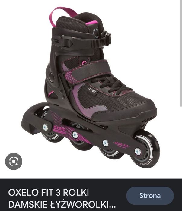 Łyżworolki, rolki oxelo decathlon