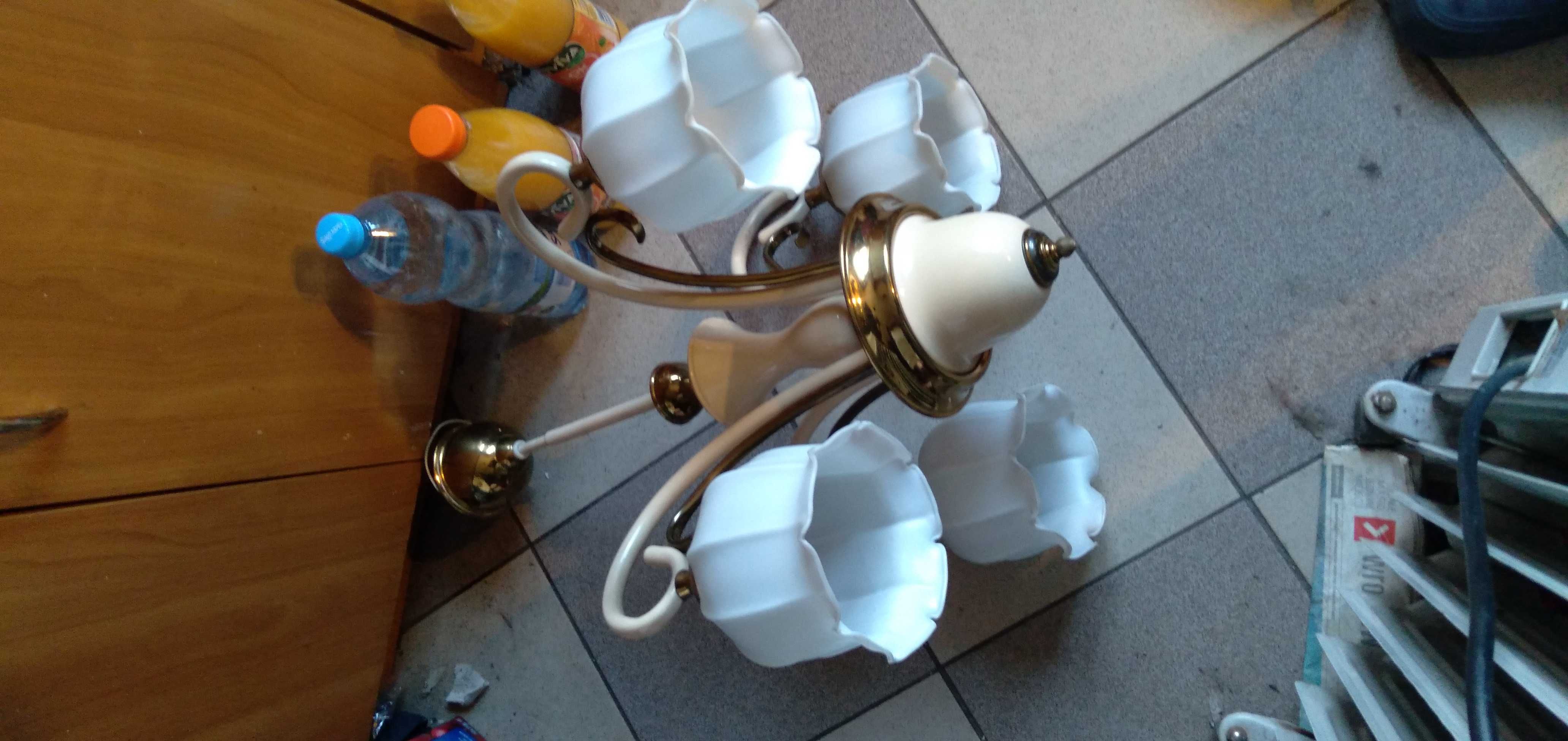 Lampa wisząca Żyrandol  zabytek stan dobry Wrocław