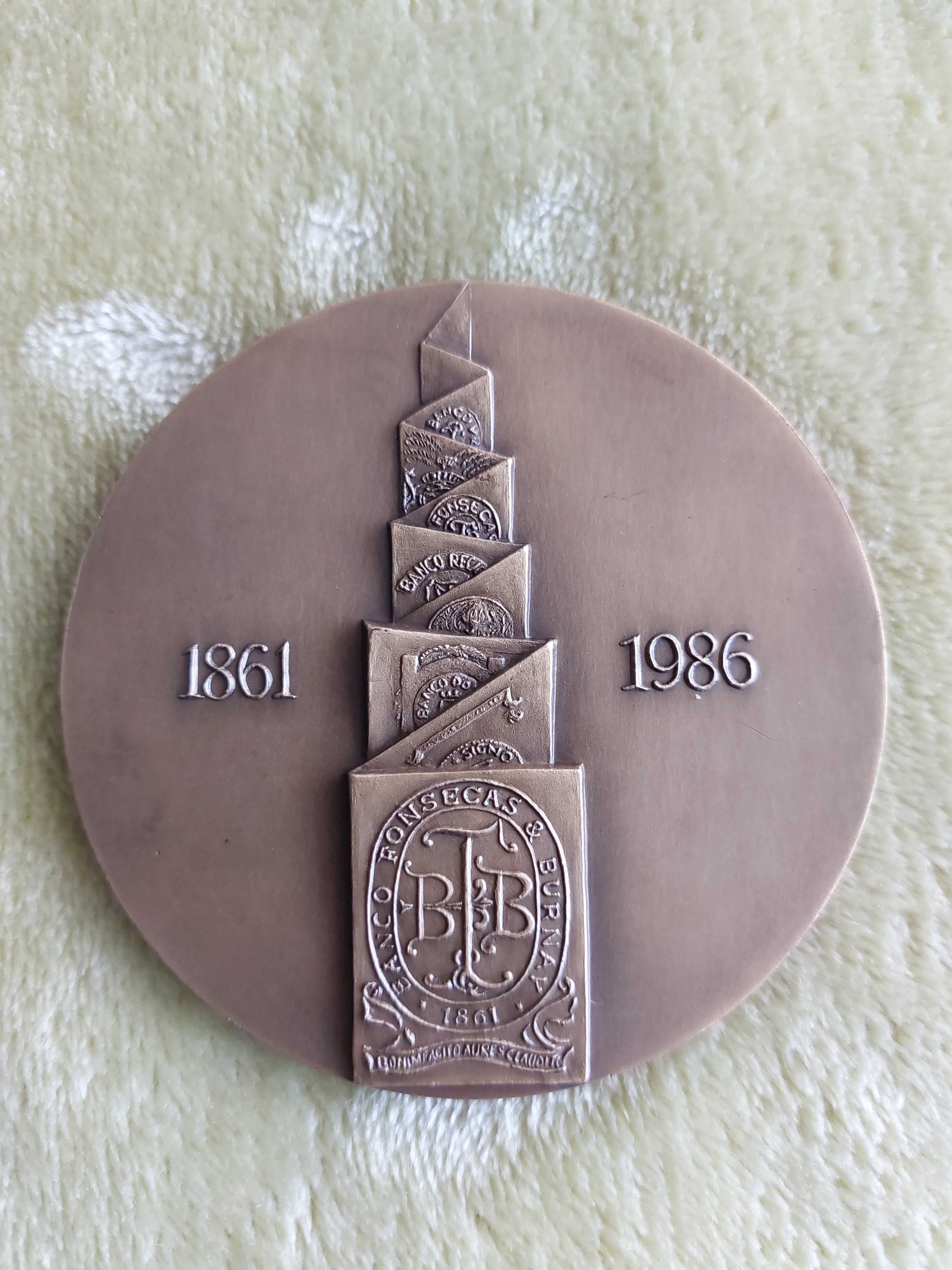 Medalhas Comemorativas - Banco Fonsecas & Burnay