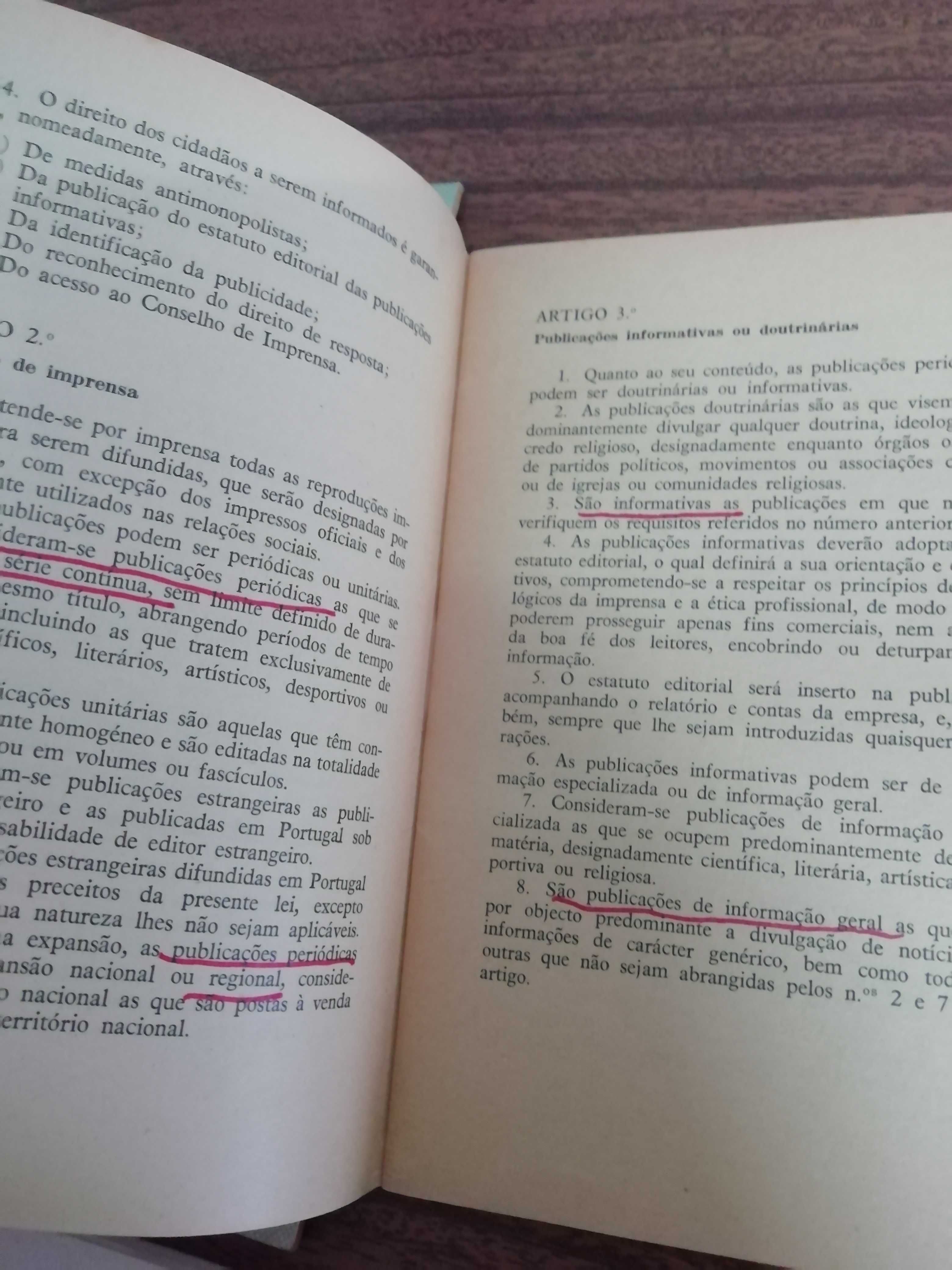 Constituição da República Portuguesa x5 Livros