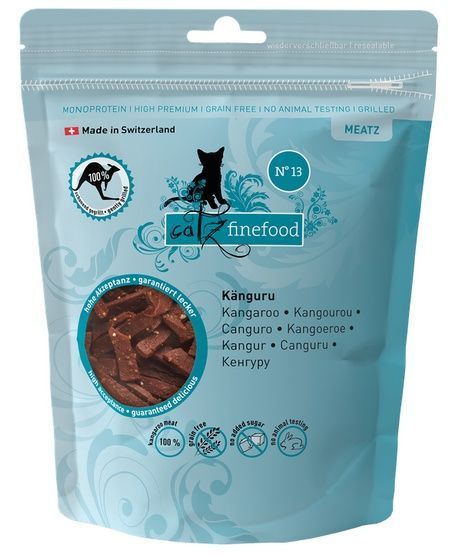 Przysmak dla kota bez sztucznych dodatków - Finefood 100% KANGUR 45g