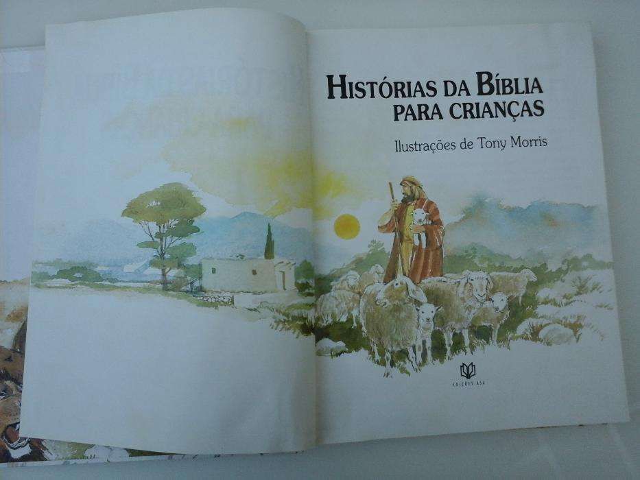 HISTÓRIA DA BIBLIA Para Crianças - Imagens pintadas à Mão/ AGUARELA!