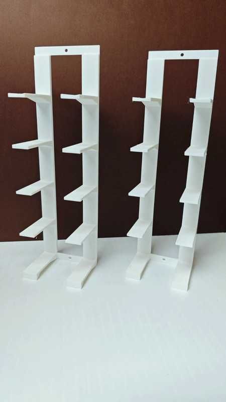 2X Expositor de parede ou mesa para 5 Hot Wheels 1/64