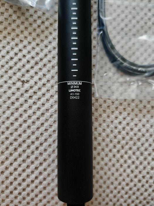 Nowa Sztyca regulowana dropper z manetką LIMOTEC Alpha A1 34.9 x 150mm