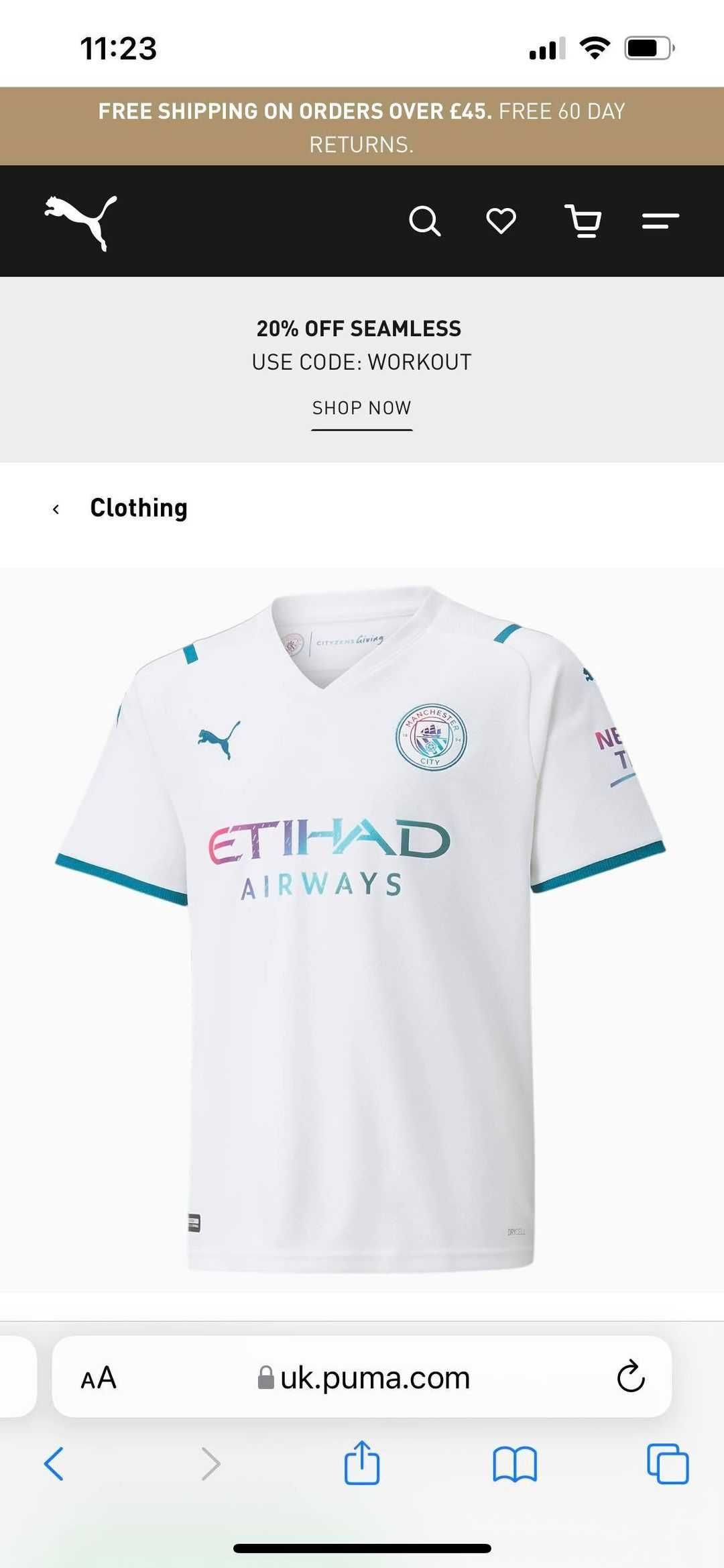 Camisa Manchester City época 2021/22