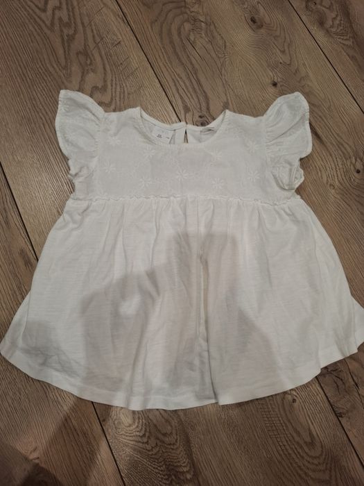 Bluzka białą ZARA rozmiar 110