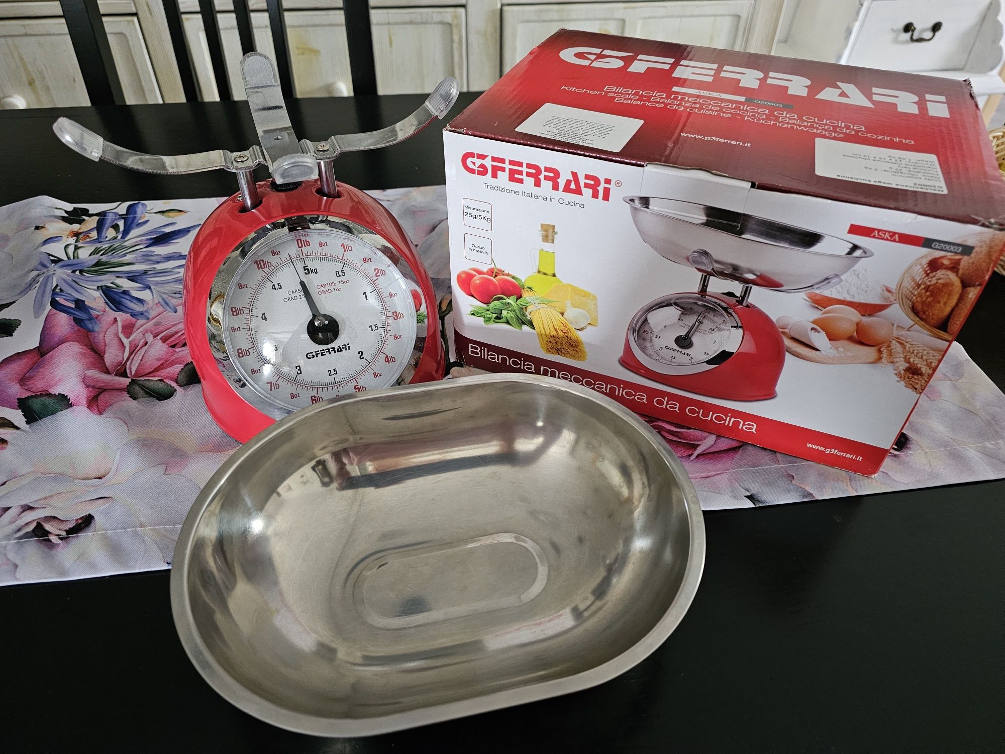 Waga kuchenna G3 Ferrari Retro 5 kg