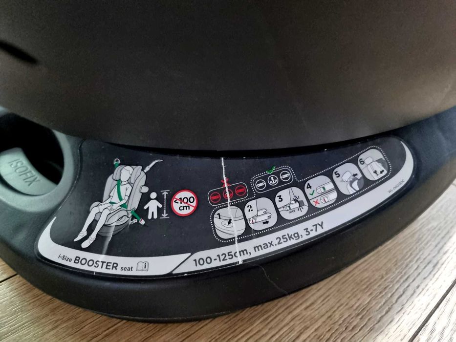 Joie i-Spin Grow 0–25 kg, fotelik samochodowy, obrót 360°, stan bdb